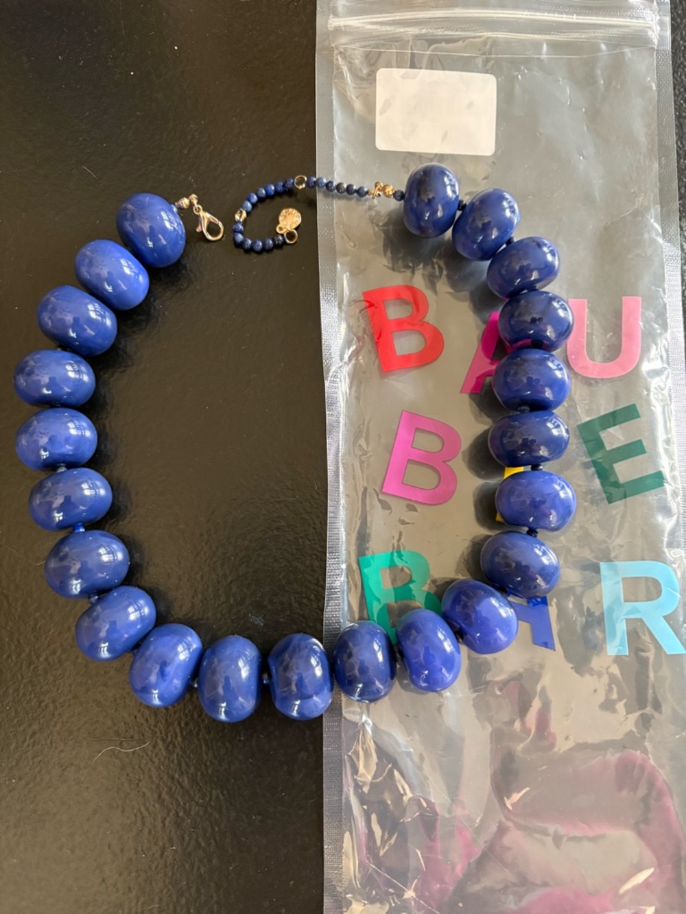 Bauble Bar Jane Beaded Necklace -Lapis